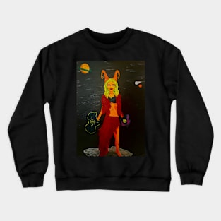 Warrior from the space Crewneck Sweatshirt